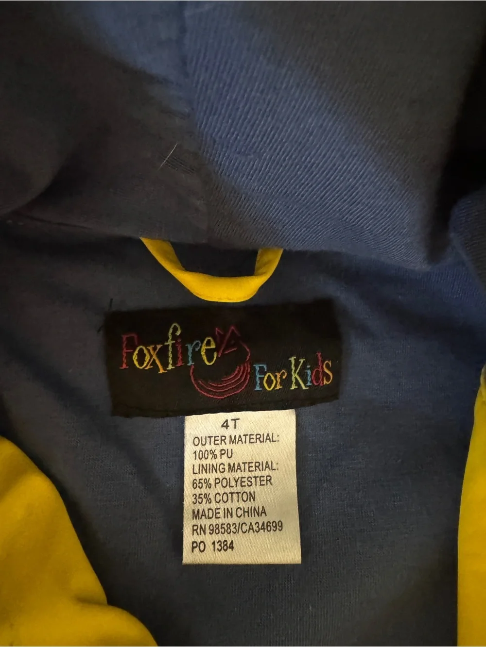 Foxfire bright yellow